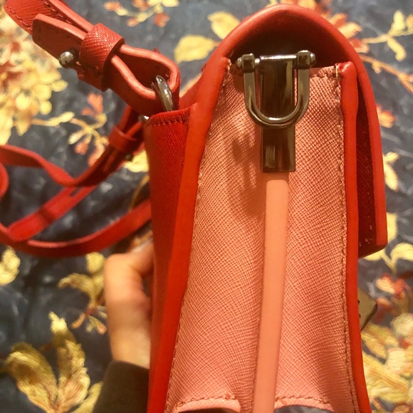 Botkier Lennox Mini Bag Crossbody Bag Pepper Red - Picture 7 of 8